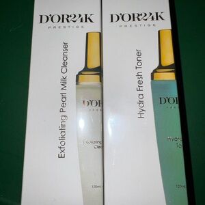 D'OR24K Hydra Fresh Toner Exfoliating Pearl Milk Cleanser
